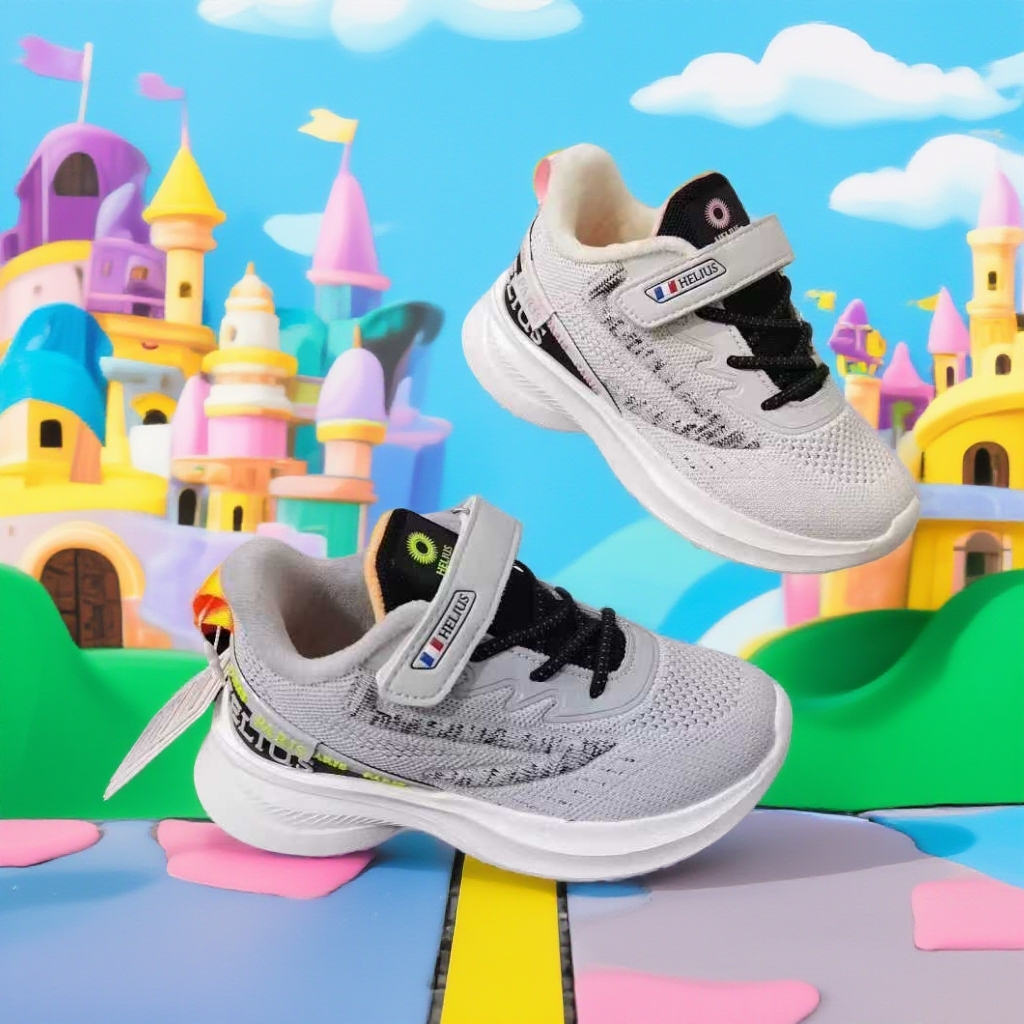 赫家品牌童鞋冬季加绒儿童运动鞋防滑轻便男童休闲鞋女孩子透气鞋