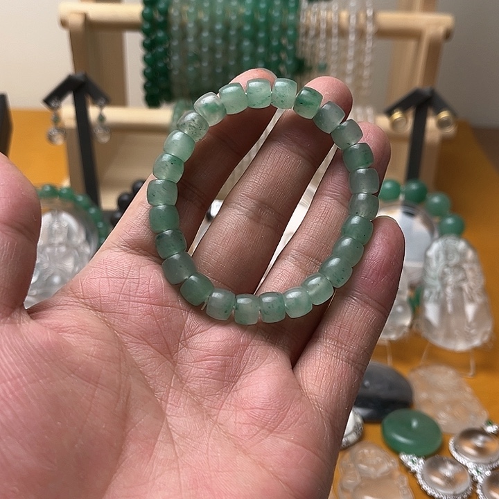 石英质玉手串未镶嵌