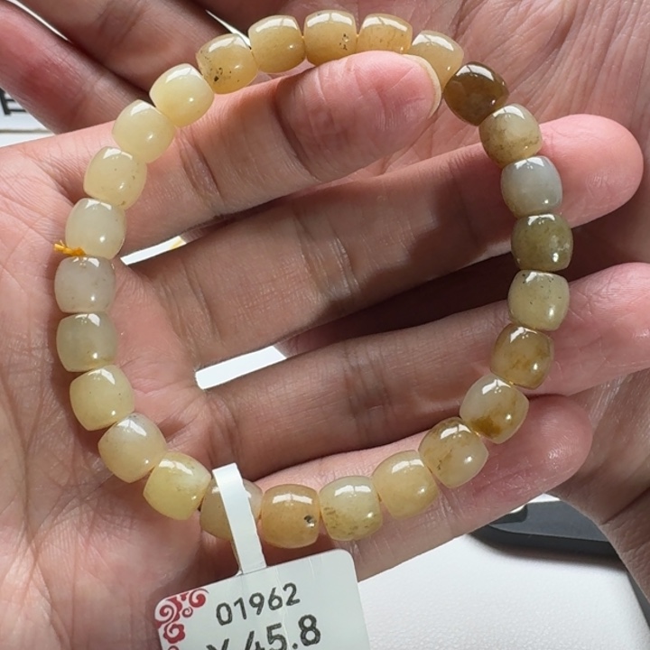 和田玉手串未镶嵌51