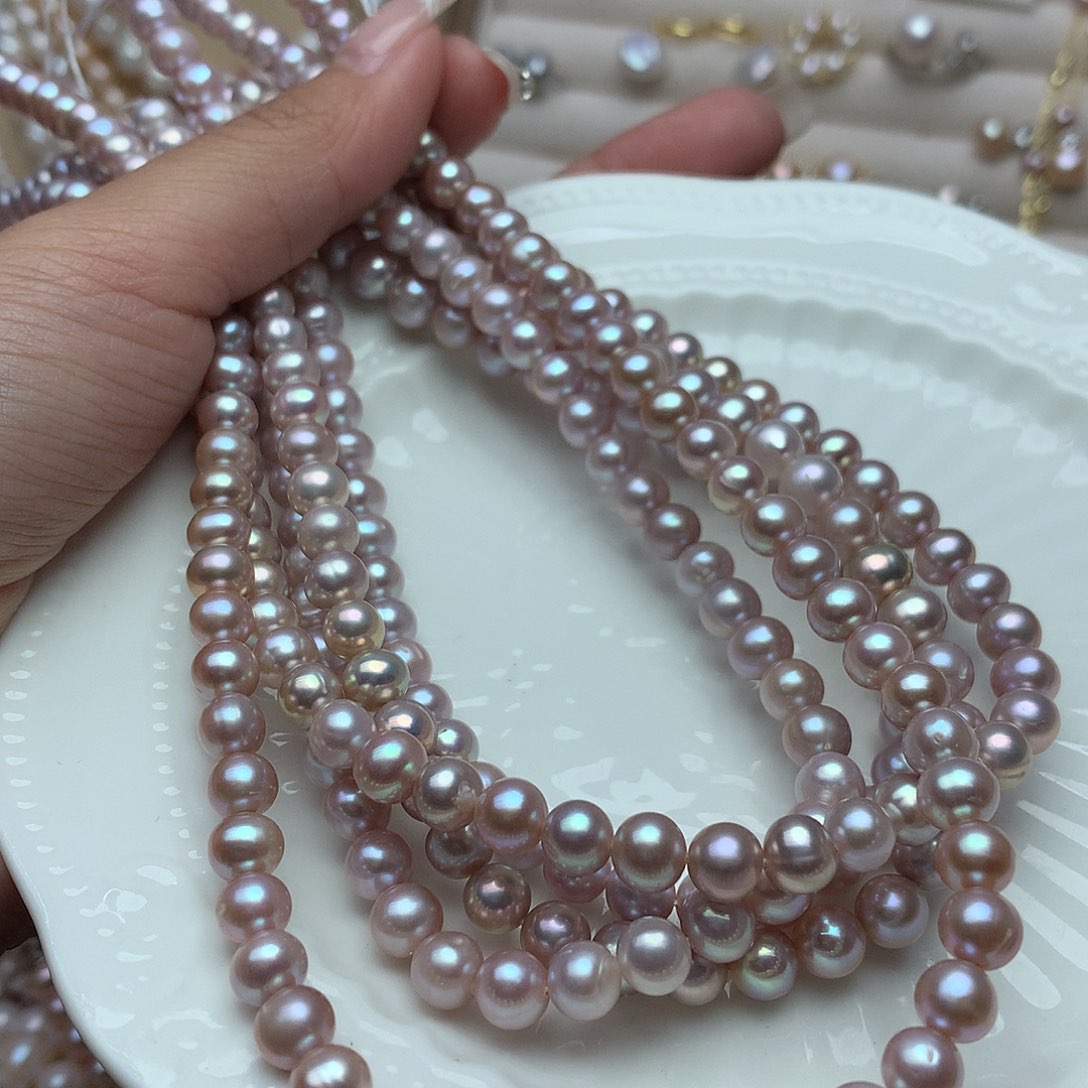 淡水珍珠6-7未镶嵌t18项链