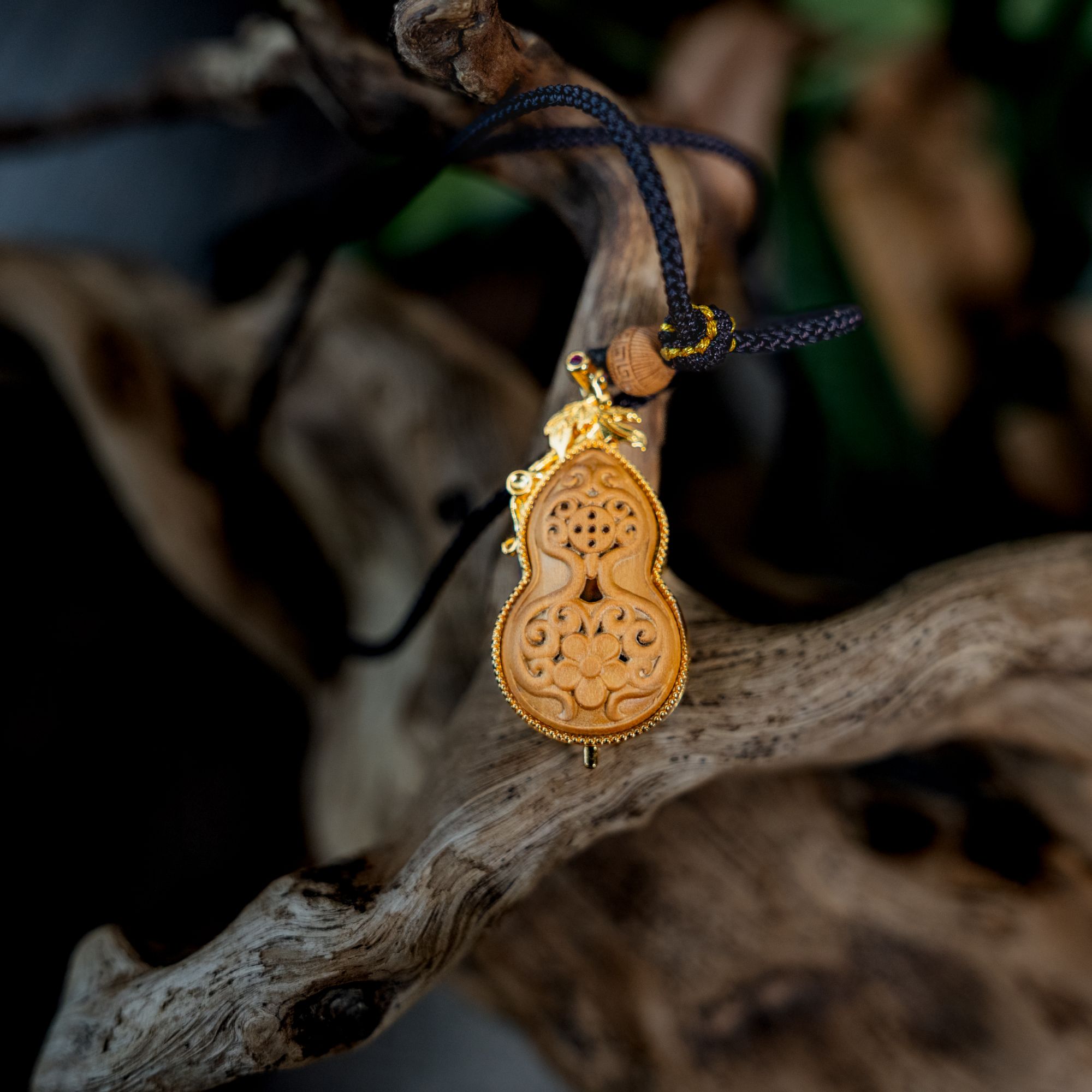 香缃【福禄葫芦】国潮时尚珐琅花丝荷叶莲花礼物