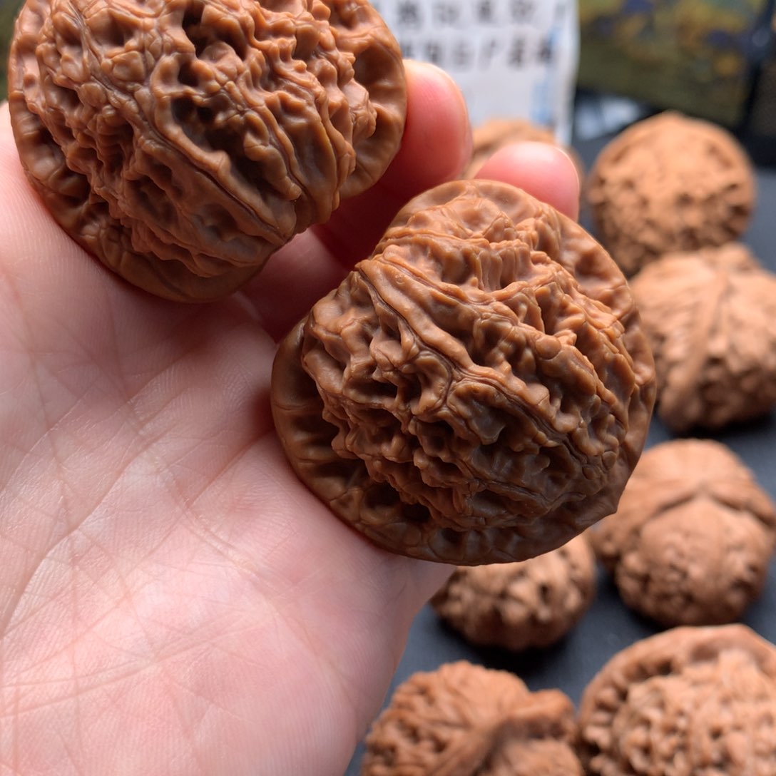 吊坠文玩核桃@****扬水龙纹41