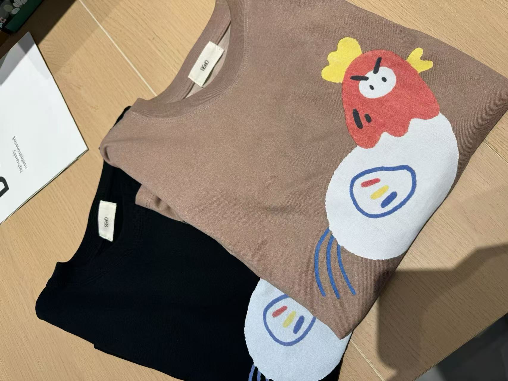 东大门咕咕鸡短袖T恤