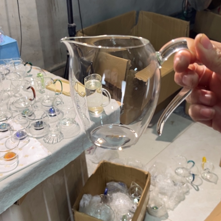 玻璃手工艺品忆然透明