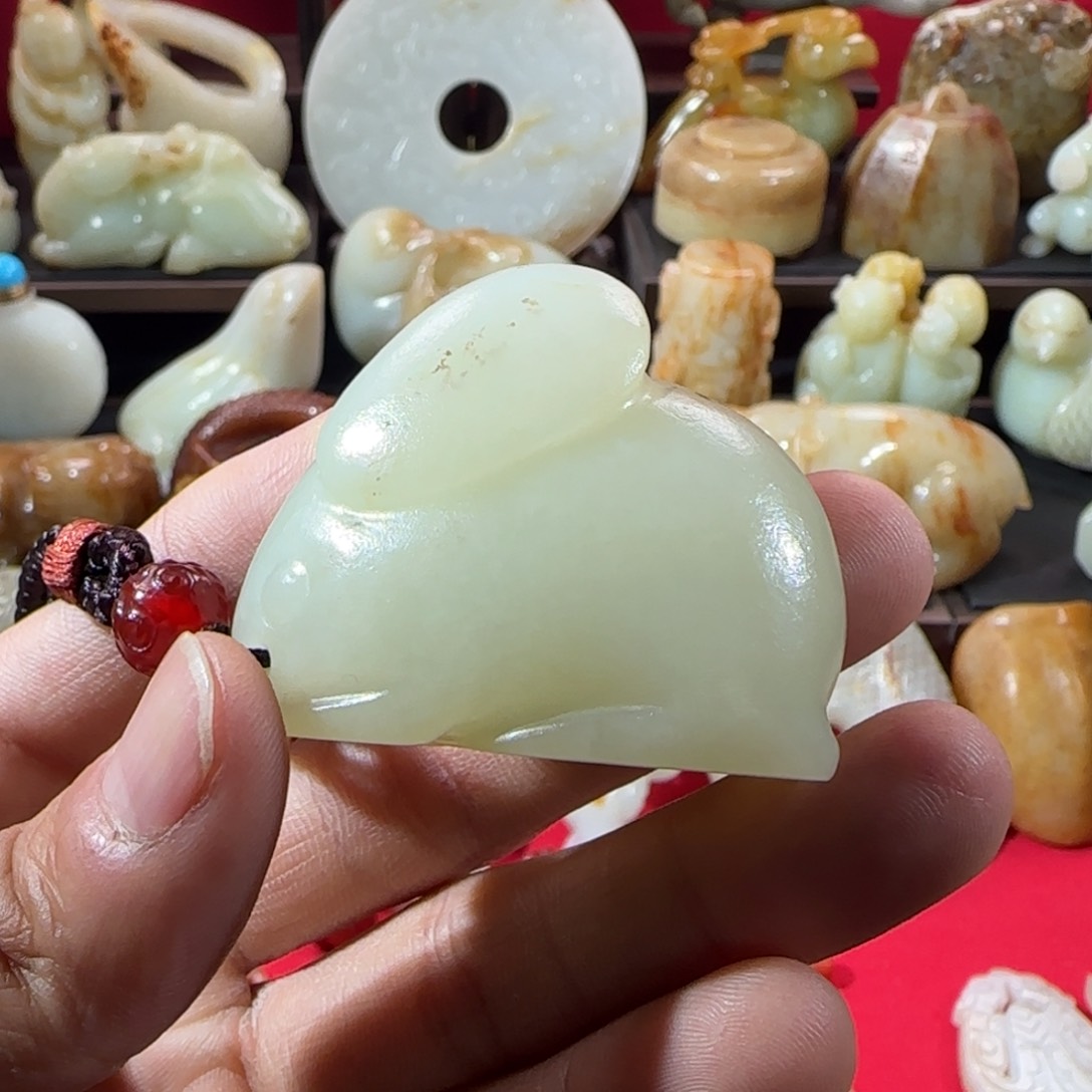 和田玉挂件未镶嵌9***9