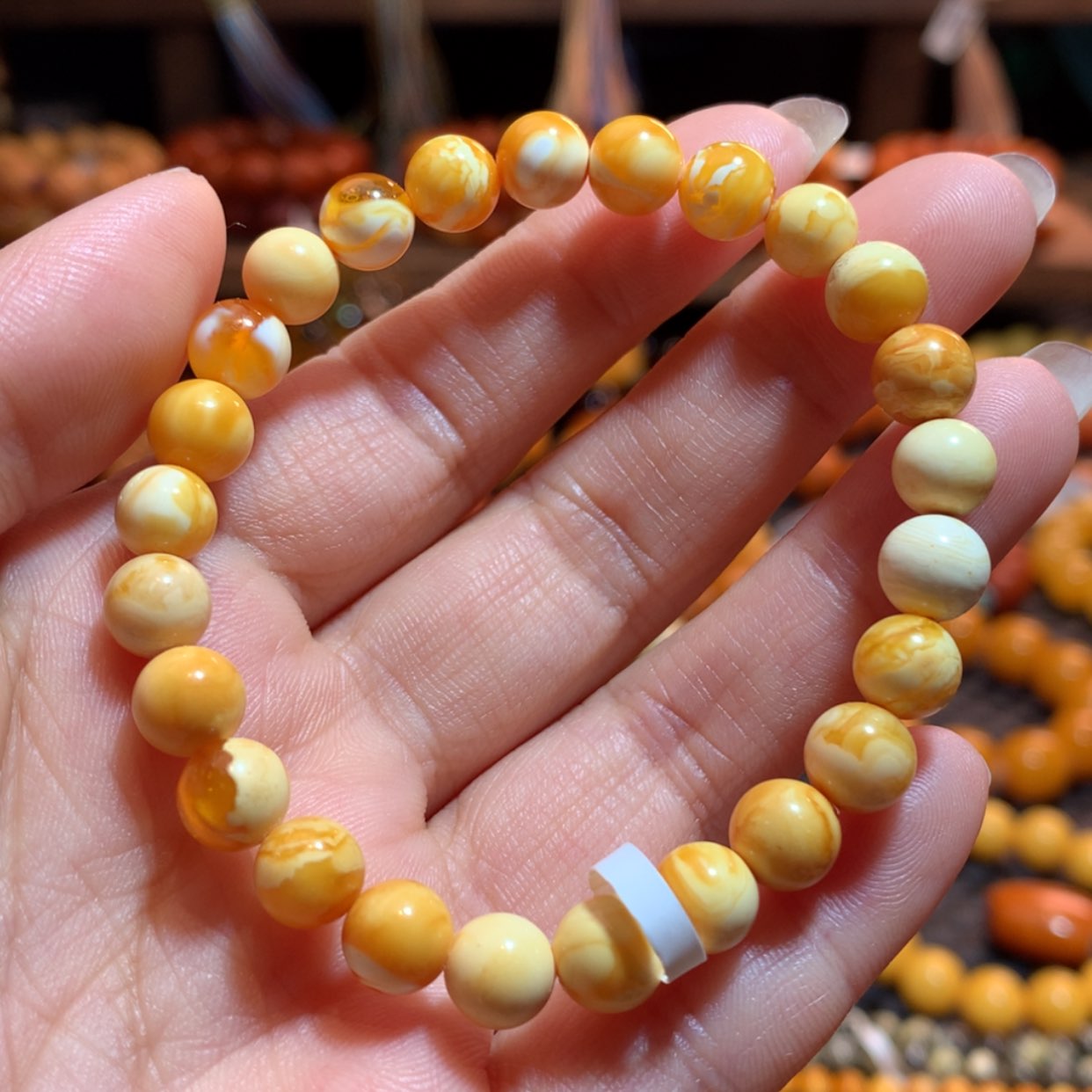 【闪购商品】手串蜜蜡未镶嵌蜜蜡手串