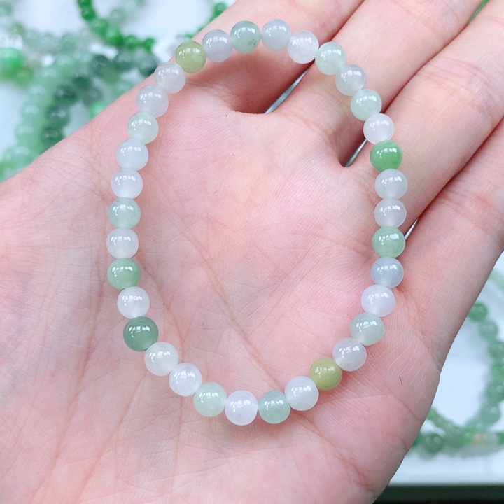 未镶嵌手链翡翠翡翠