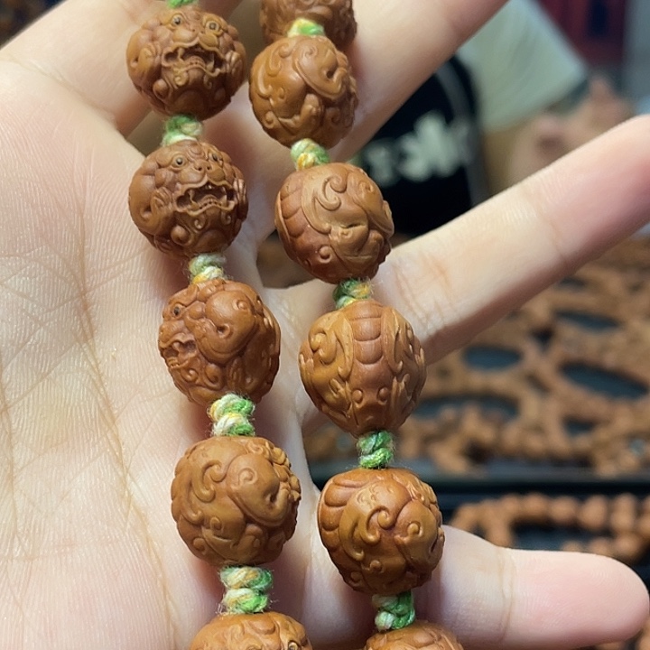 橄榄核手串/手链龙纹