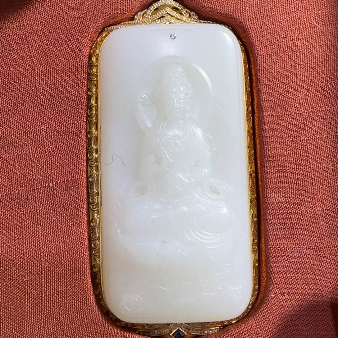 和田玉挂件未镶嵌