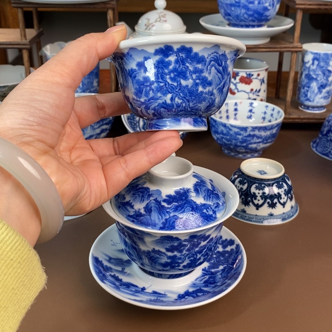 景德镇陶瓷手工手绘