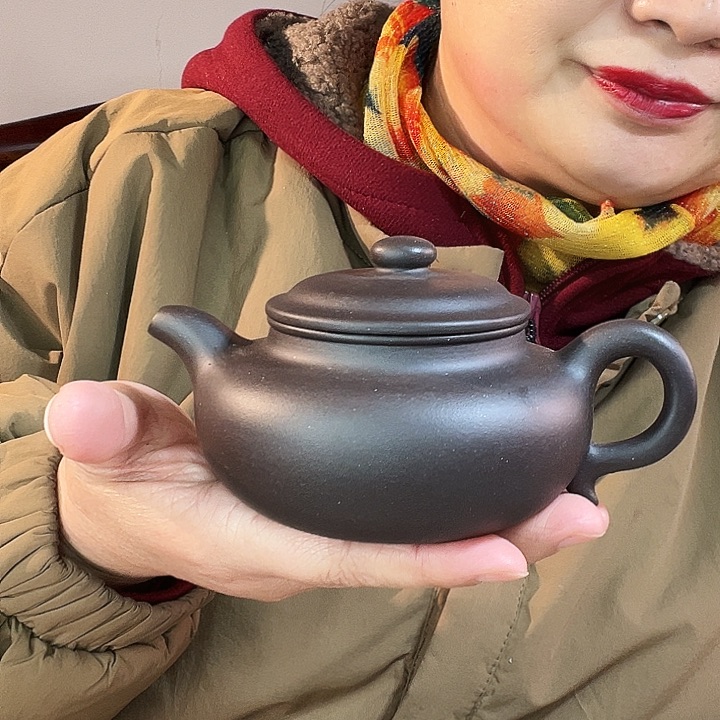 紫泥茶壶作品欣赏