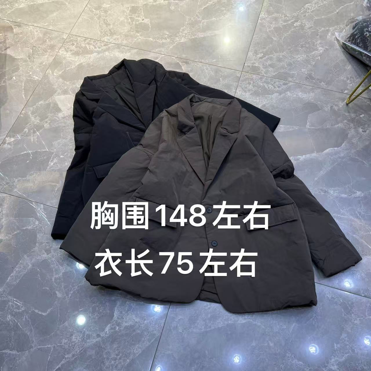 126#韩版二棉西服外套休闲上衣