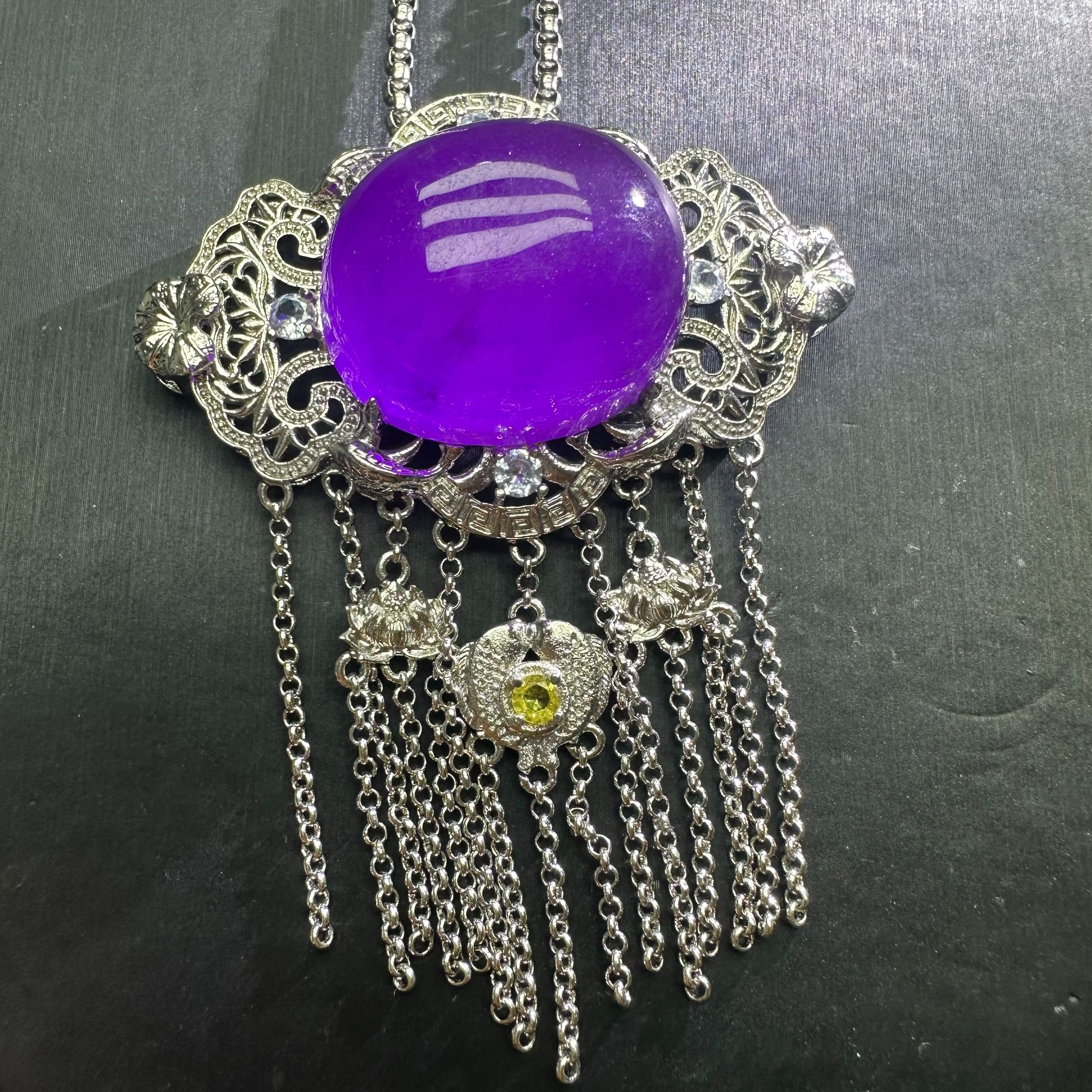 冰紫如意吊坠R50