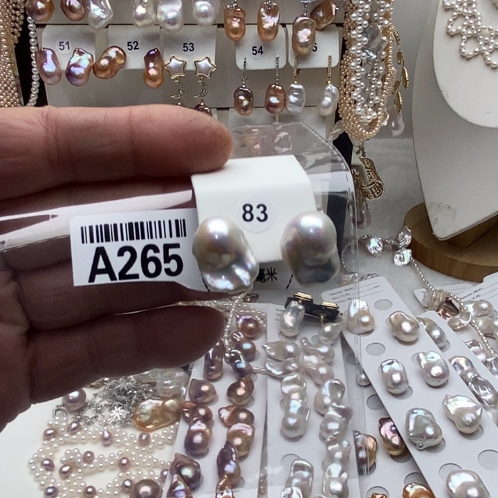 淡水珍珠项链合金265