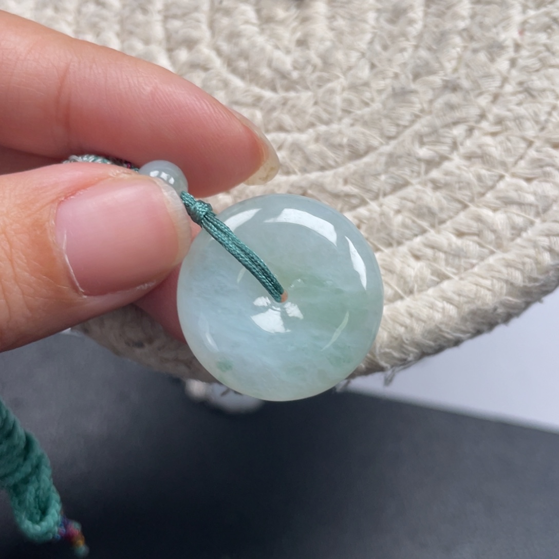翡翠未镶嵌颈饰天然A货缅甸翡翠