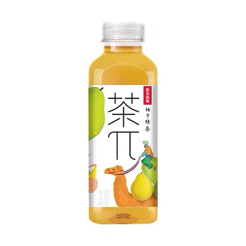 农夫山泉茶π柚子绿茶饮料900ml