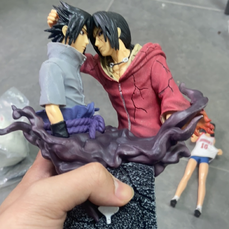 火影忍者佐助半身雕二次元手办