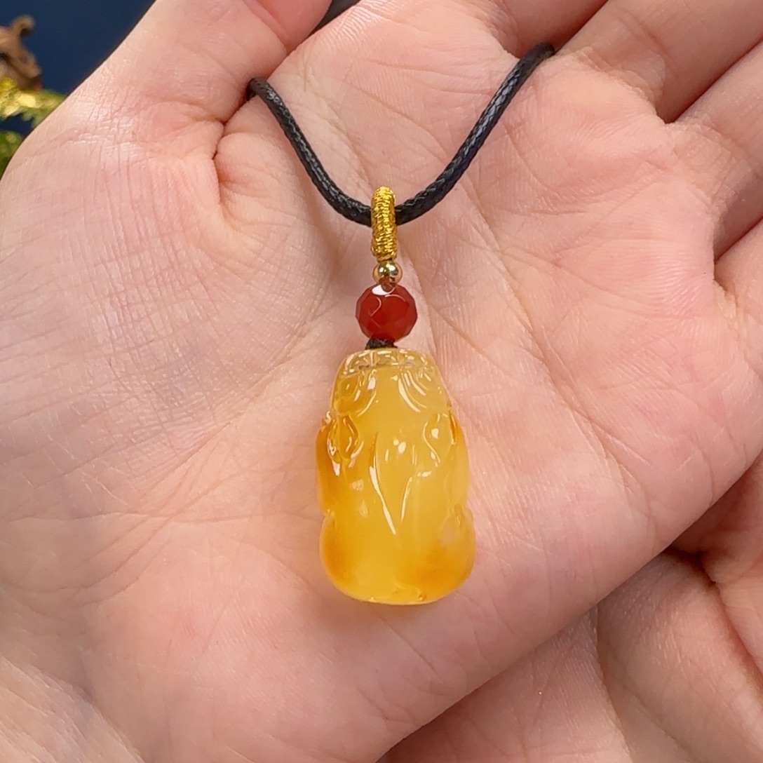 未镶嵌颈饰蜜蜡1111111111