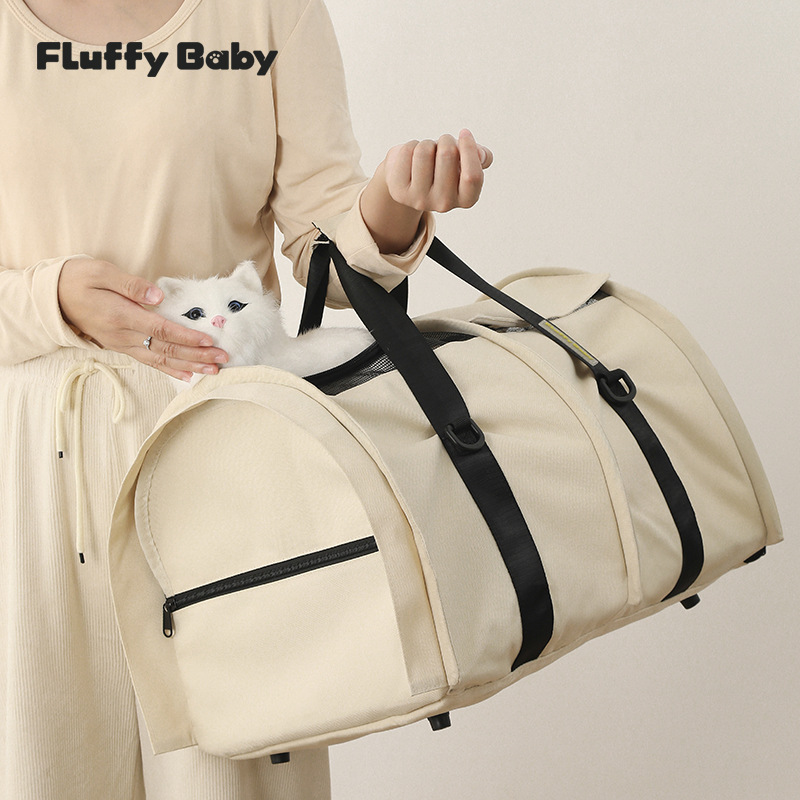 斜挎包垮包斜背包承重宠物袋外出猫咪包外出宠物跨包野餐狗包猫包