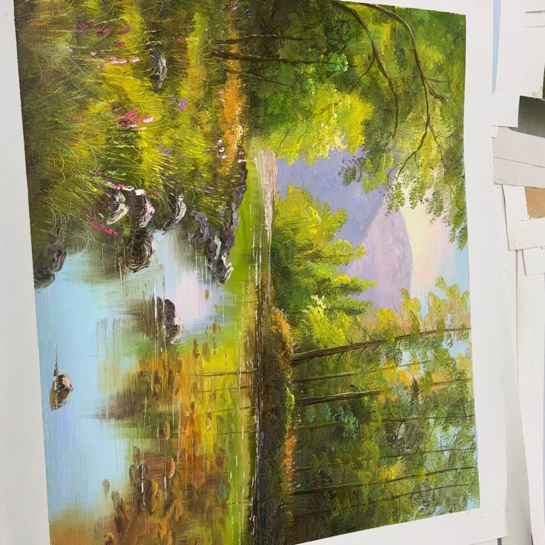 油画优惠活动开始了。