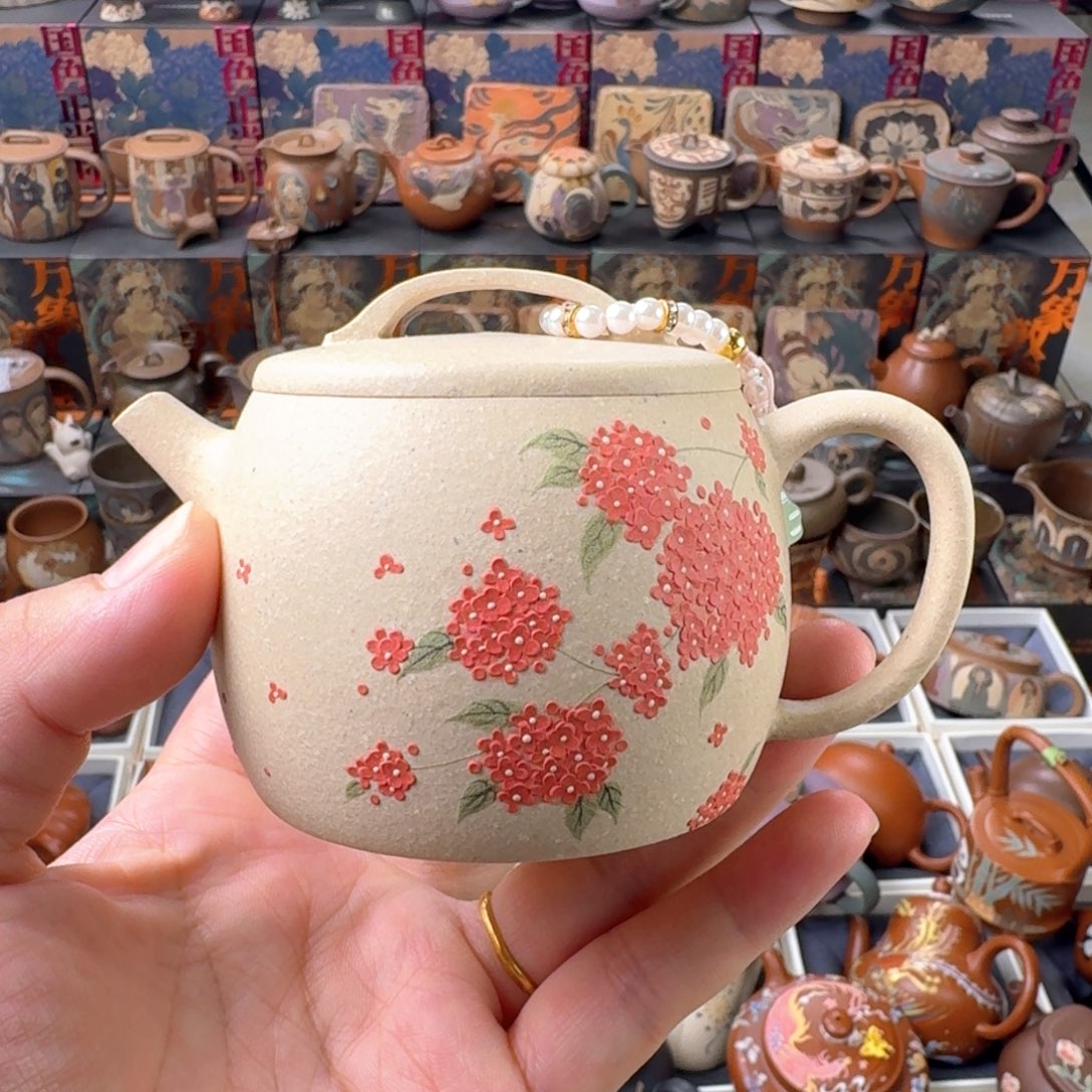 茶壶紫砂150ml原矿精工半手