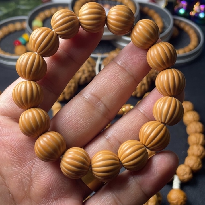 猴头核桃手串全品南瓜珠