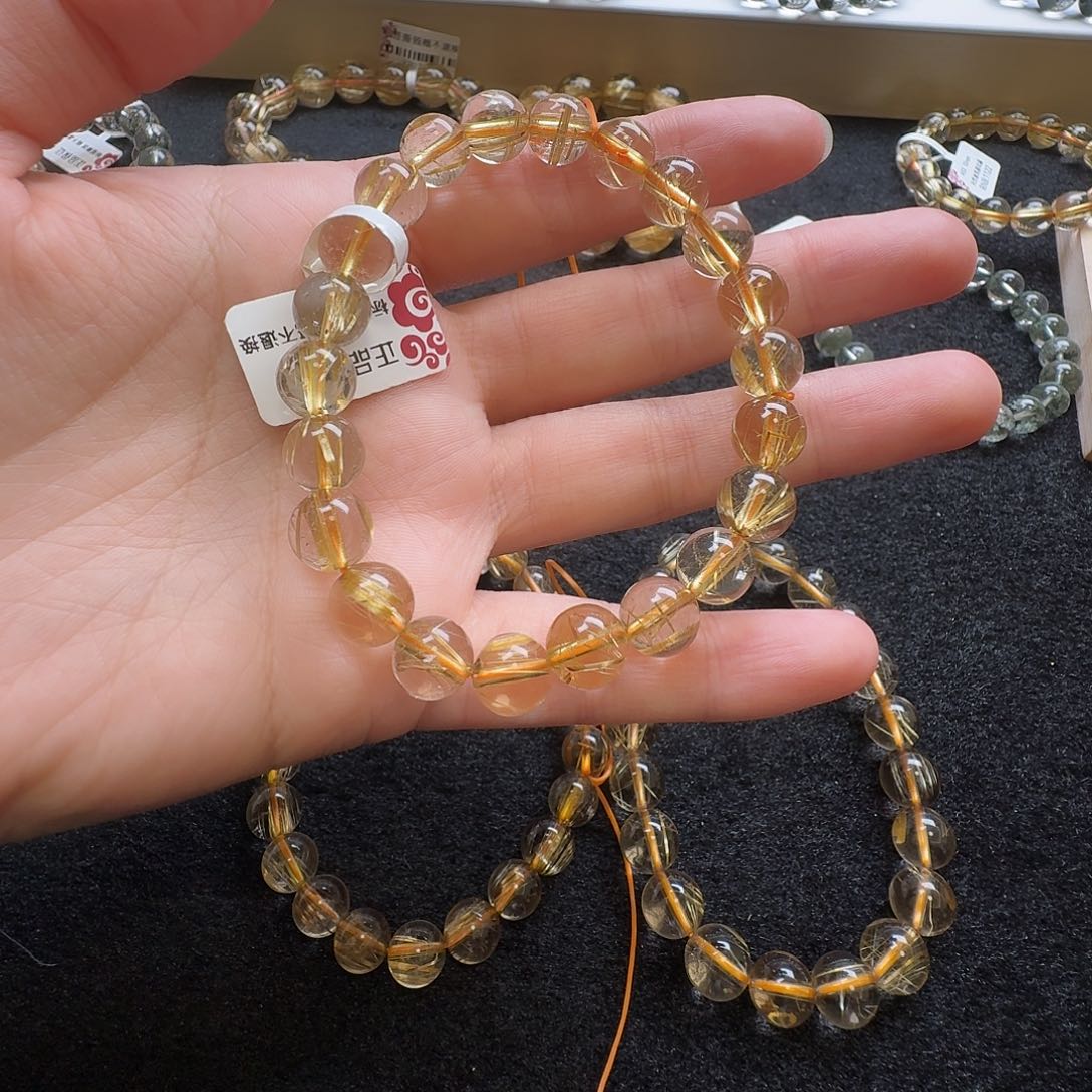 水晶手链未镶嵌天然