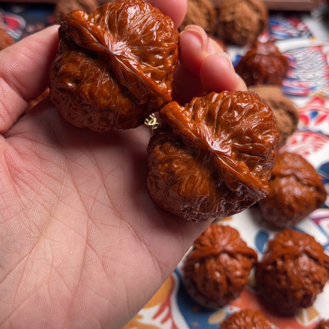 文玩核桃吊坠南瓜墩43