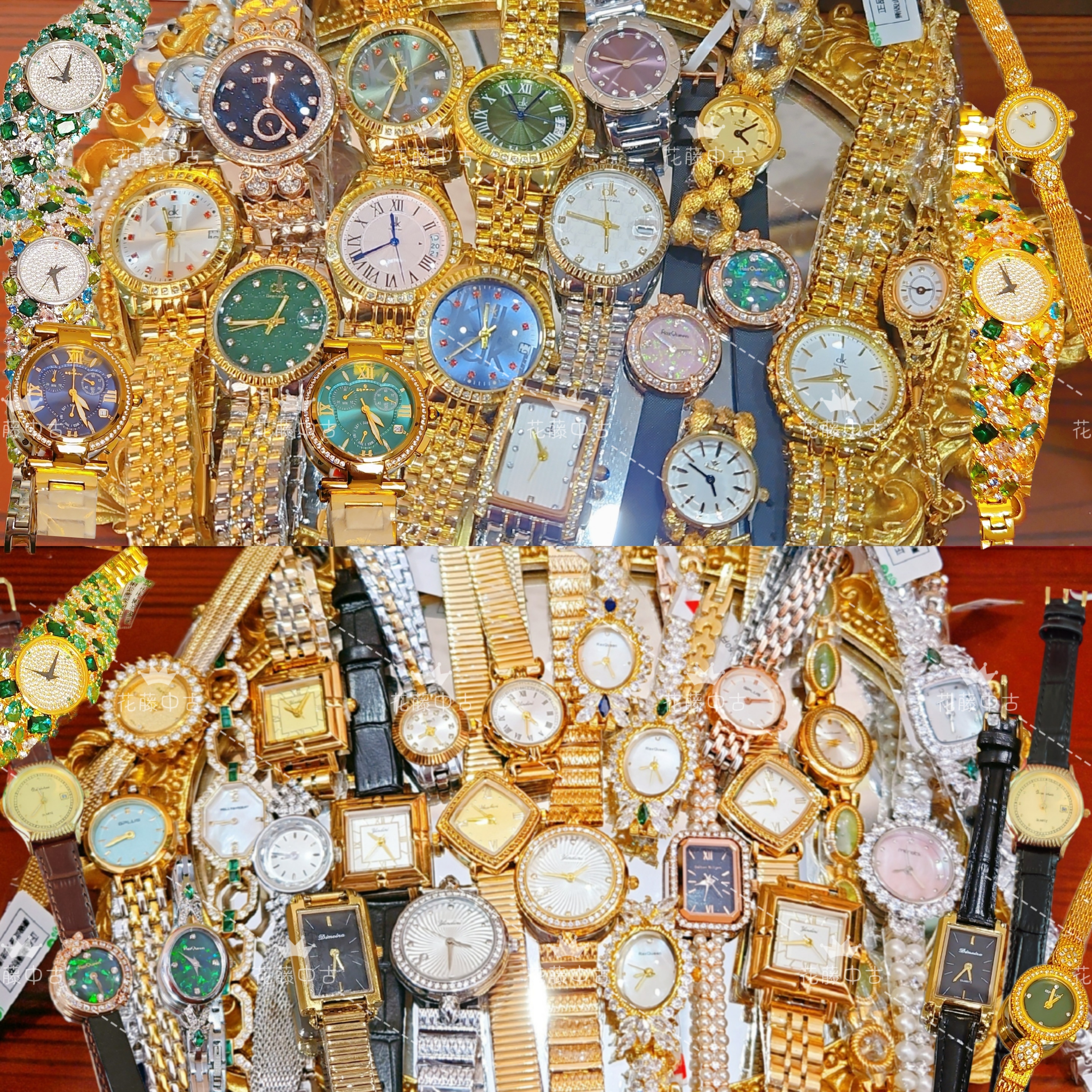 意大利古堡/宫廷复古珠宝女士腕表/高定系列私定1（以直播间为准