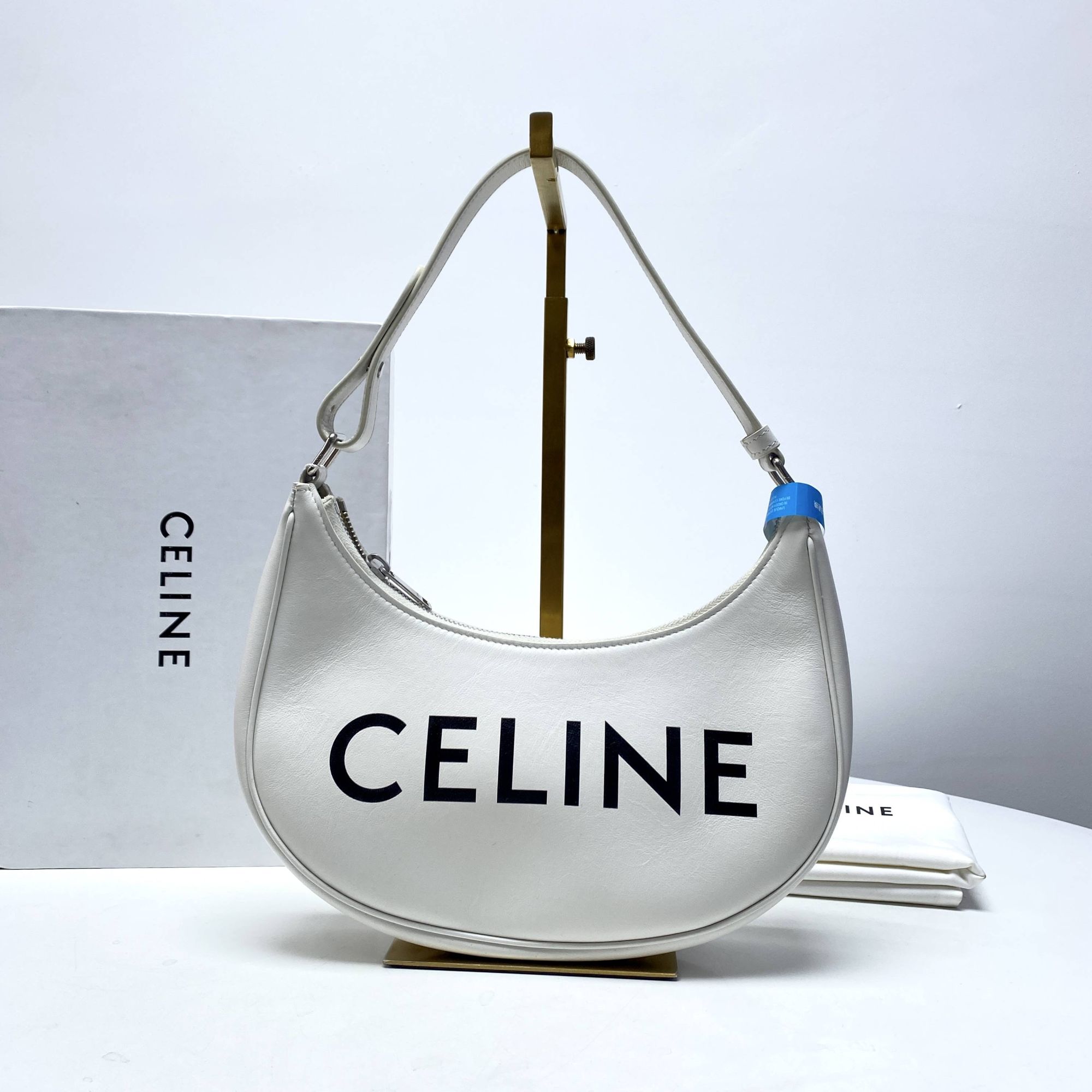 95新 Celine/思琳  celine白色腋下 THYX1258