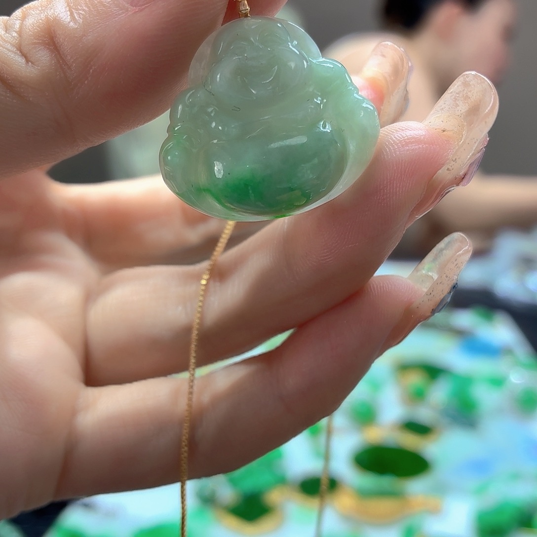 颈饰未镶嵌翡翠翡翠