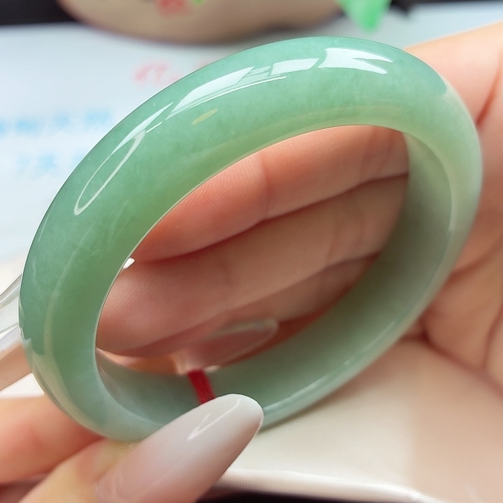 未镶嵌手镯翡翠56-57圈口