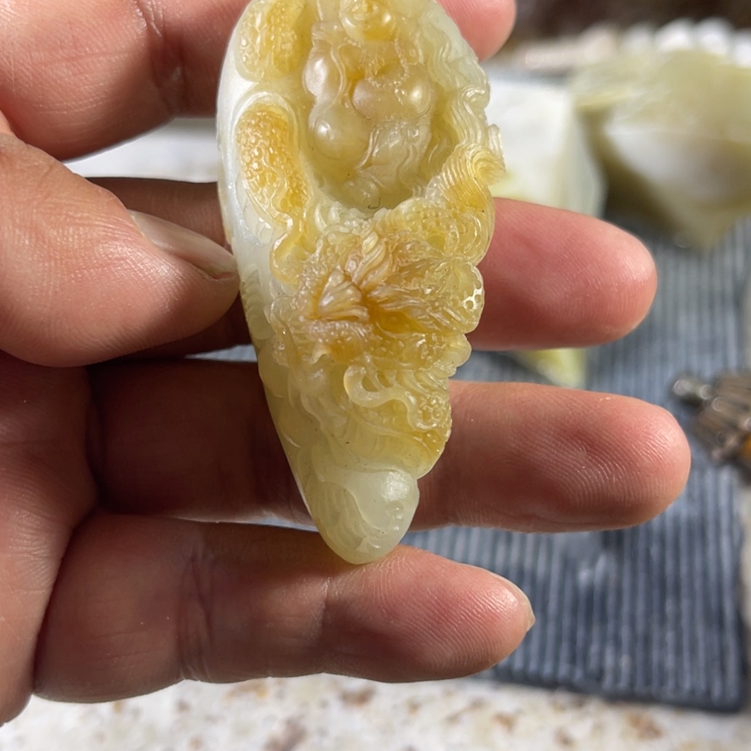 和田玉（糖玉）手把未镶嵌