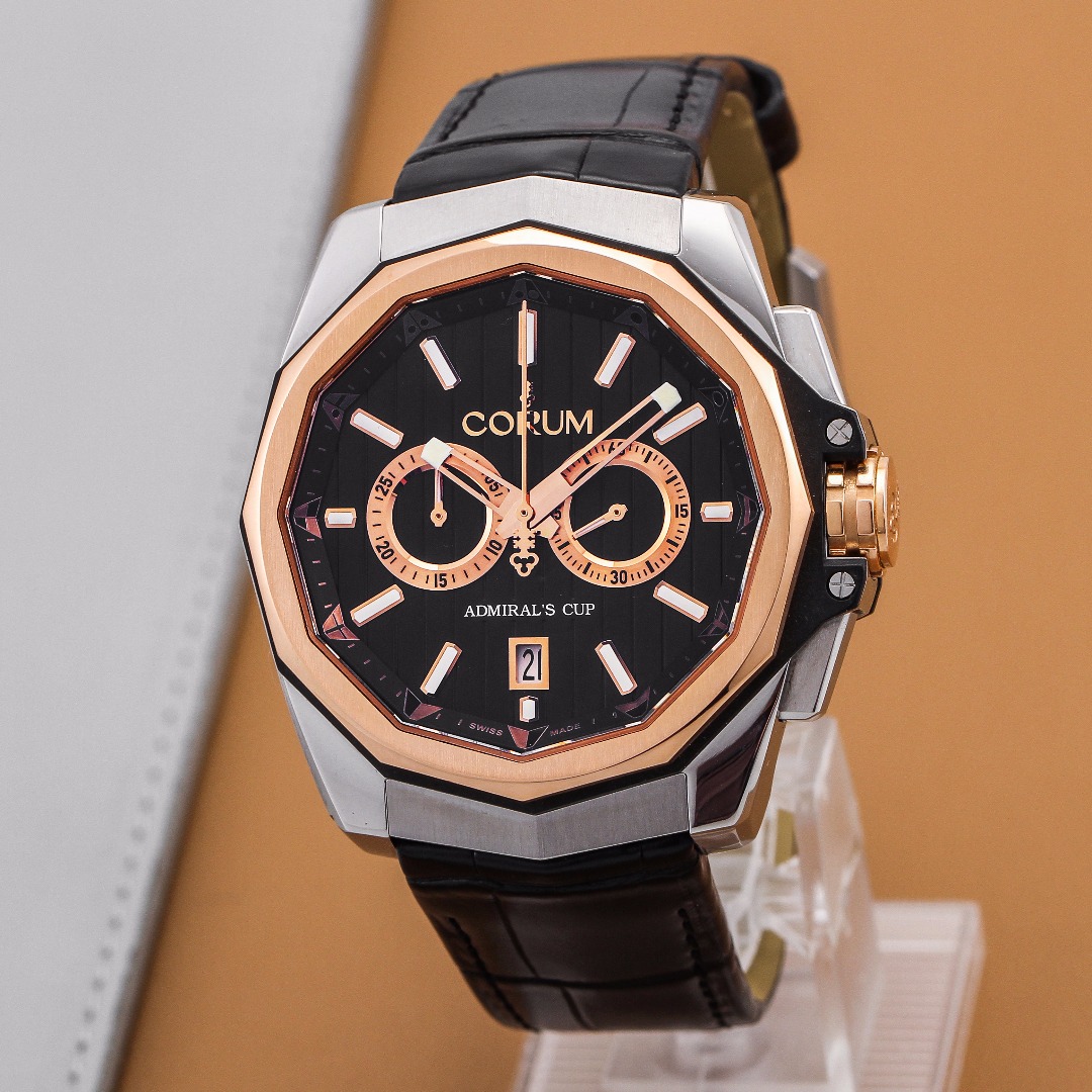 99新 CORUM/昆仑表 海军上将杯 116.101.24/0F01 AN24 45表径