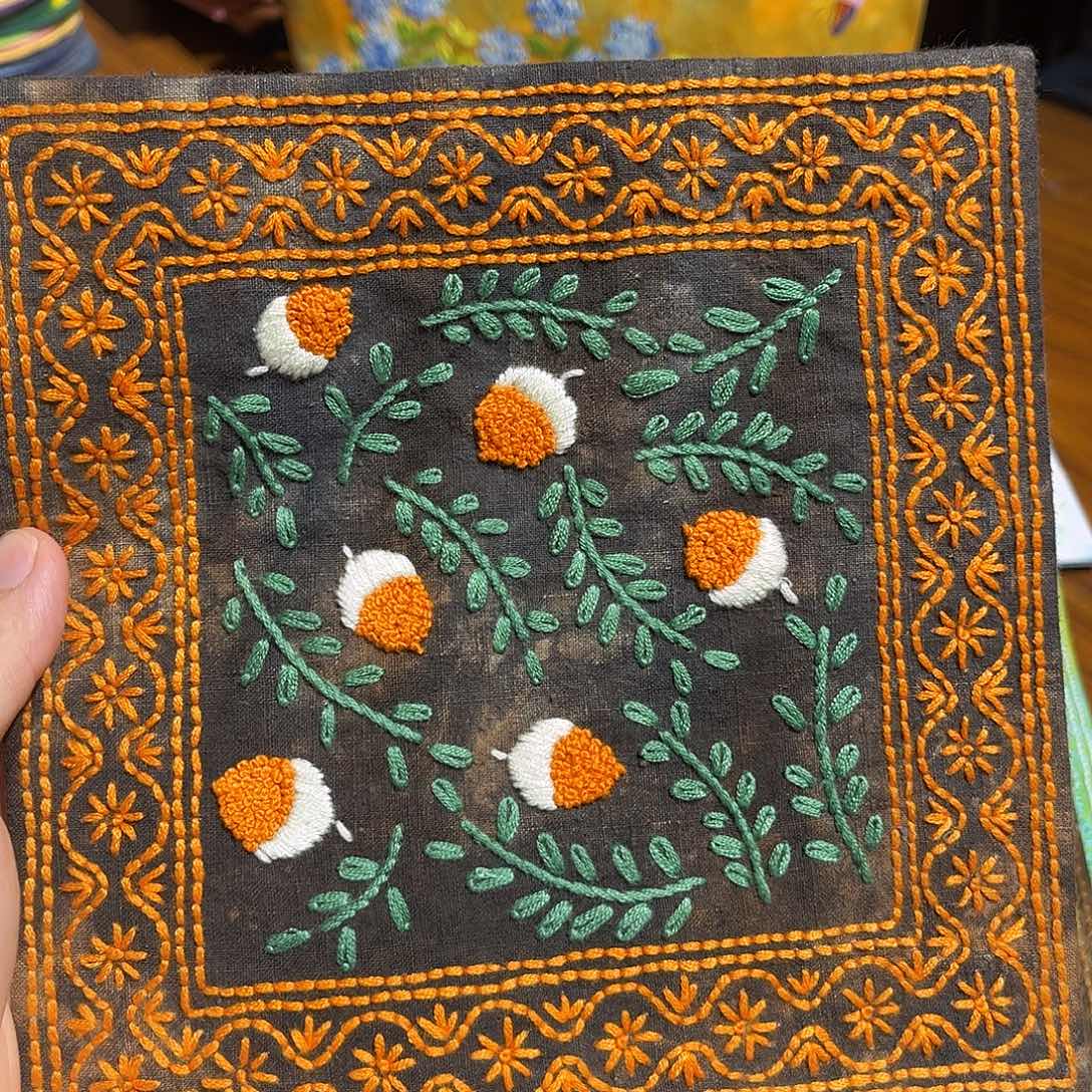 规格20.20刺子绣茶席