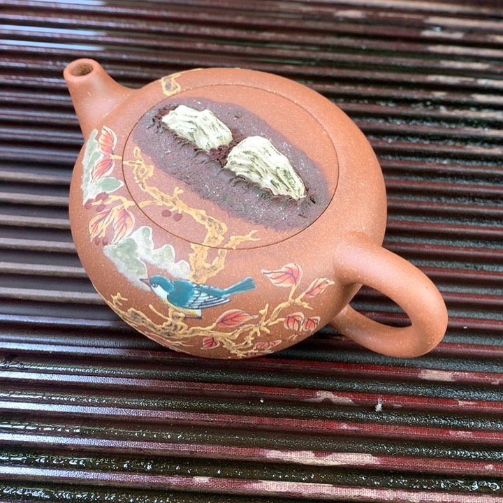 紫砂茶壶原矿手工132