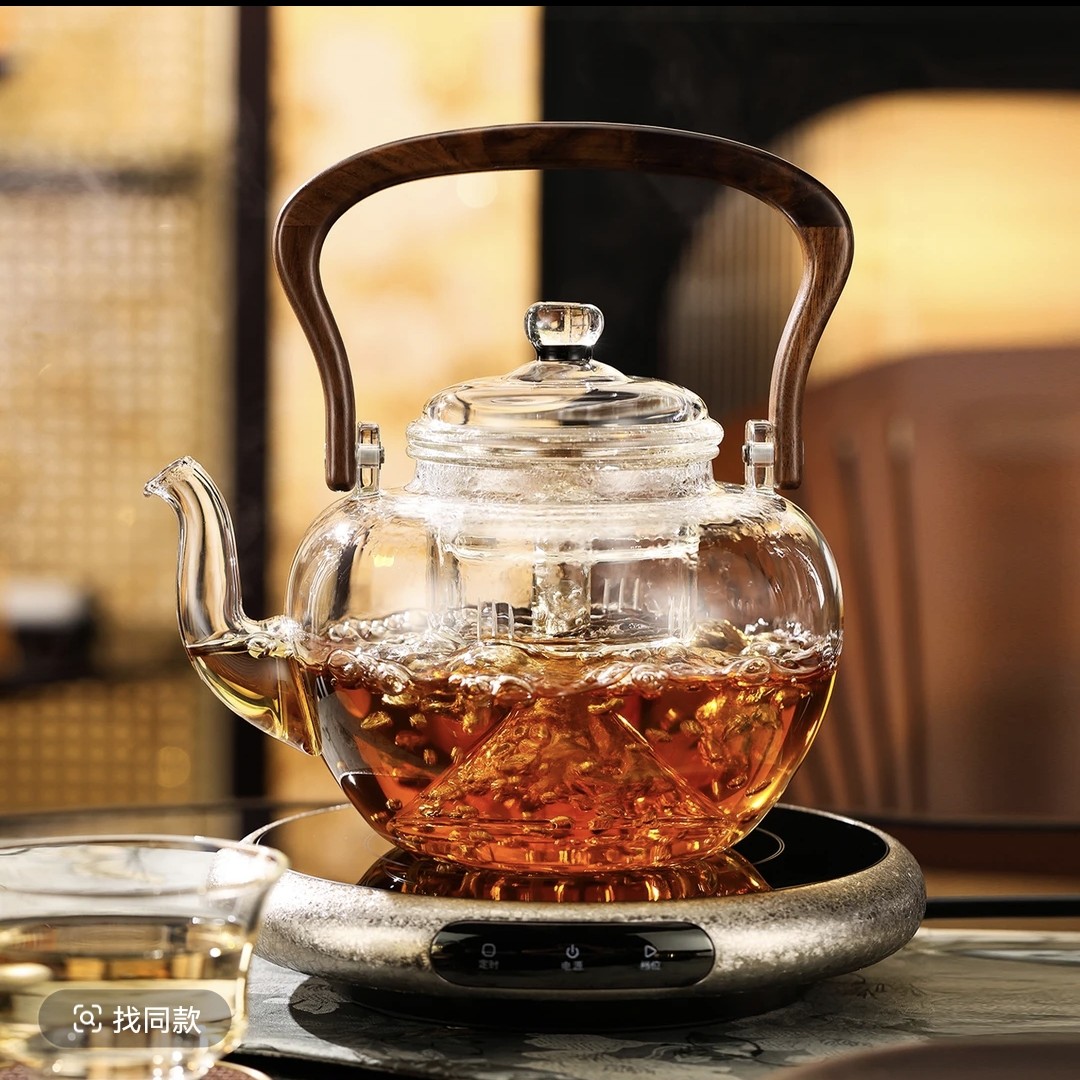 禾器辰璟壶 高硼硅玻璃大壶 实用容量1000ml