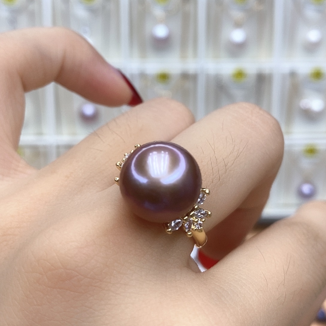 颈饰合金淡水珍珠