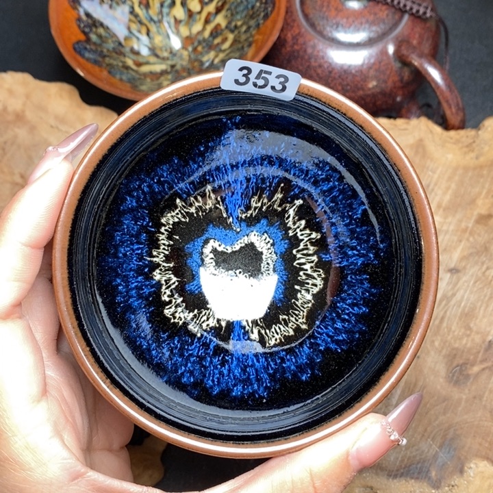 茶盏建窑建盏主人杯353