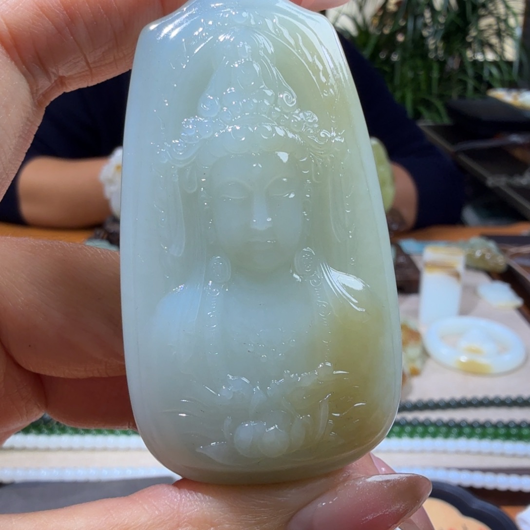 和田玉挂件未镶嵌