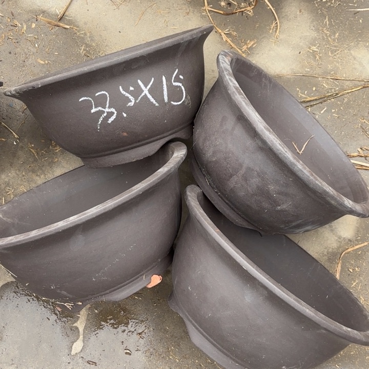 紫砂花盆100-4。