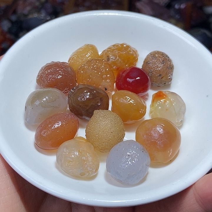 玛瑙/玉髓珠宝半成品未镶嵌用****7