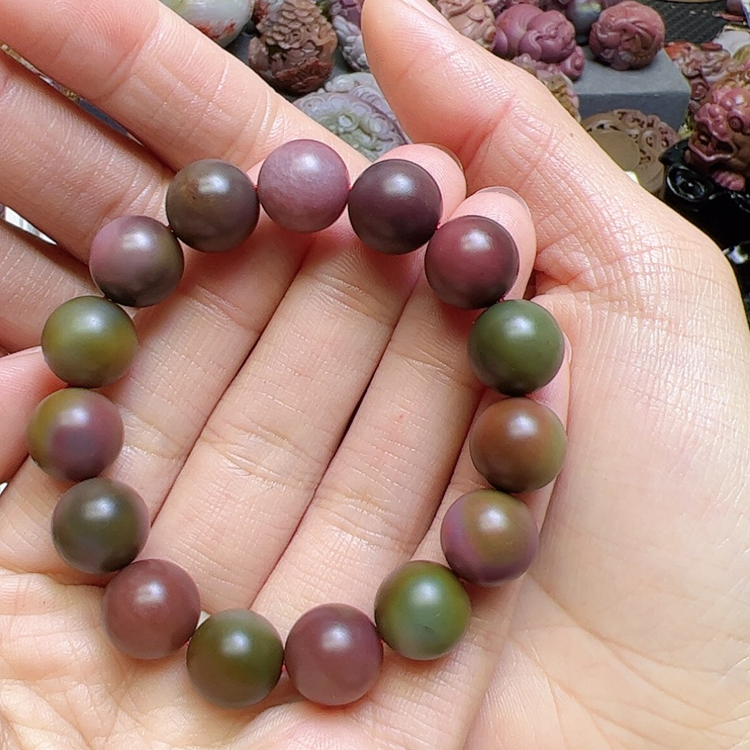 蓝***想玛瑙/玉髓未镶嵌手串手串