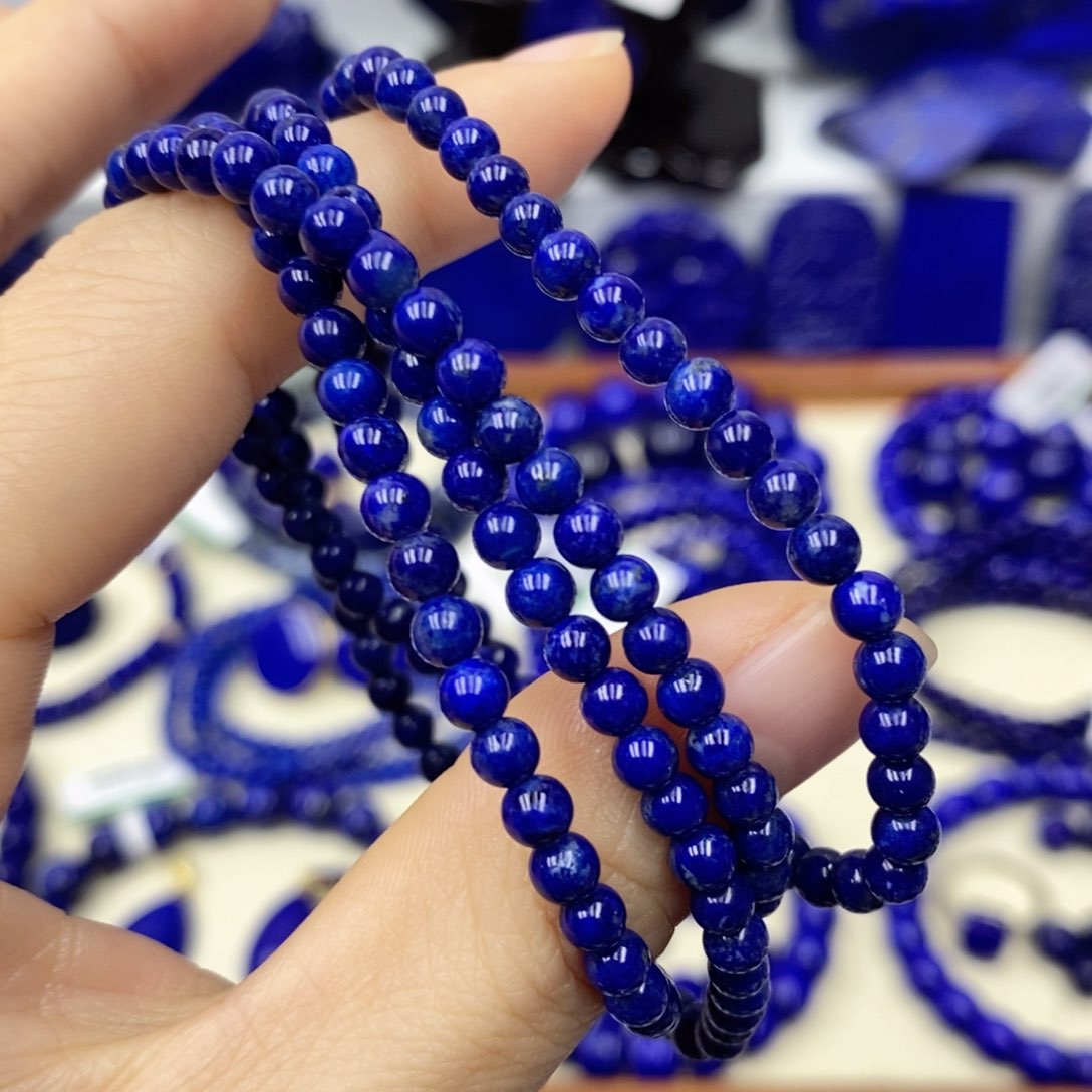 青金石手链未镶嵌