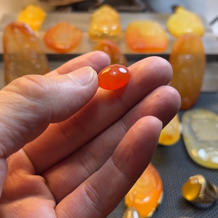 石英质玉颈饰银S925镀金镶嵌k****Ω