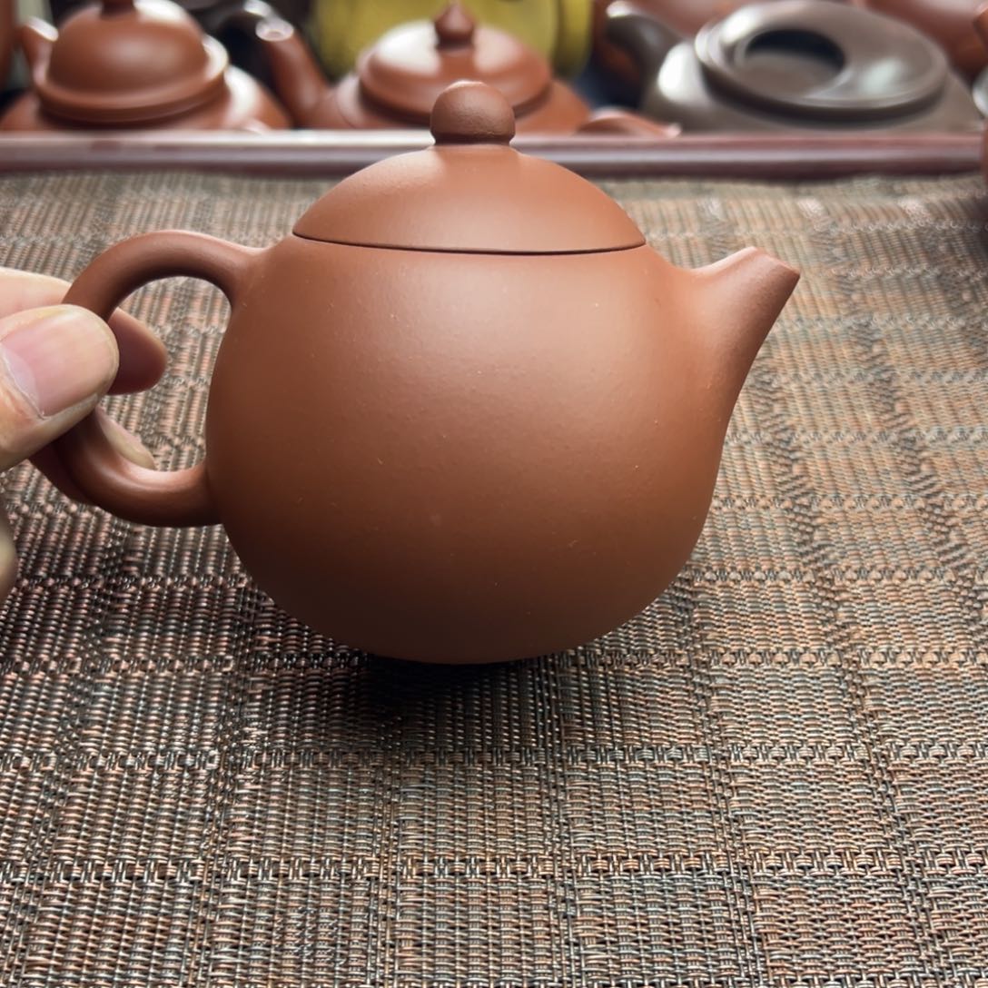 紫砂茶壶宜兴原矿紫砂壶240毫升容量