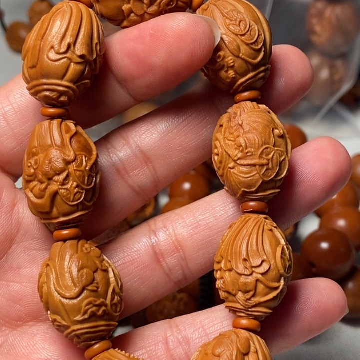 橄榄核手串/手链鼠你有钱