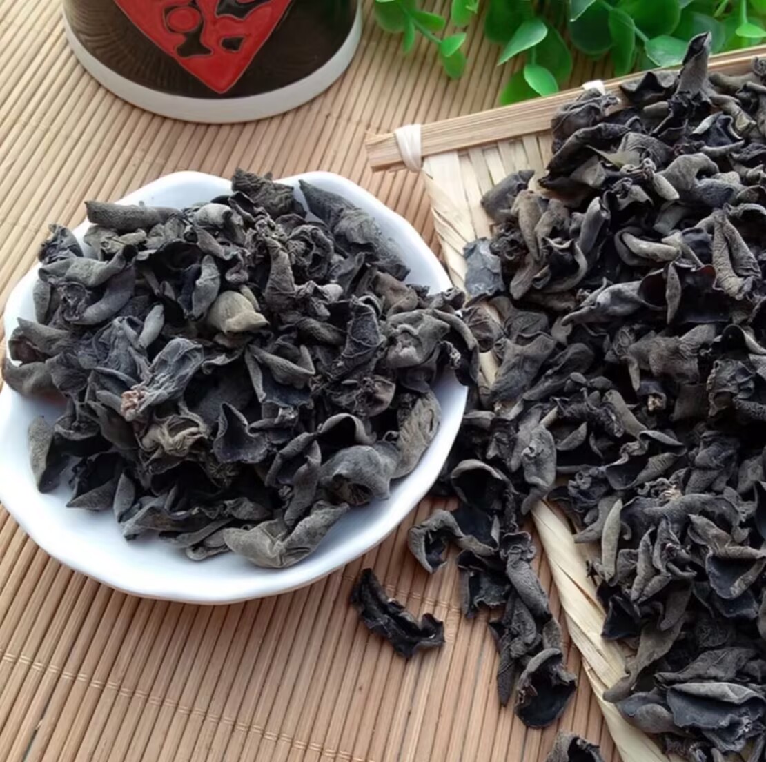 【长白山特产】 一斤装新货头茬东北黑木耳干货肉厚秋木耳口感好S