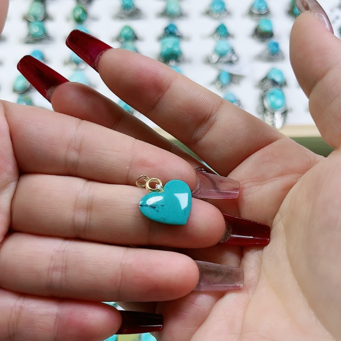 【闪购商品】绿松石珠宝奇石未镶嵌