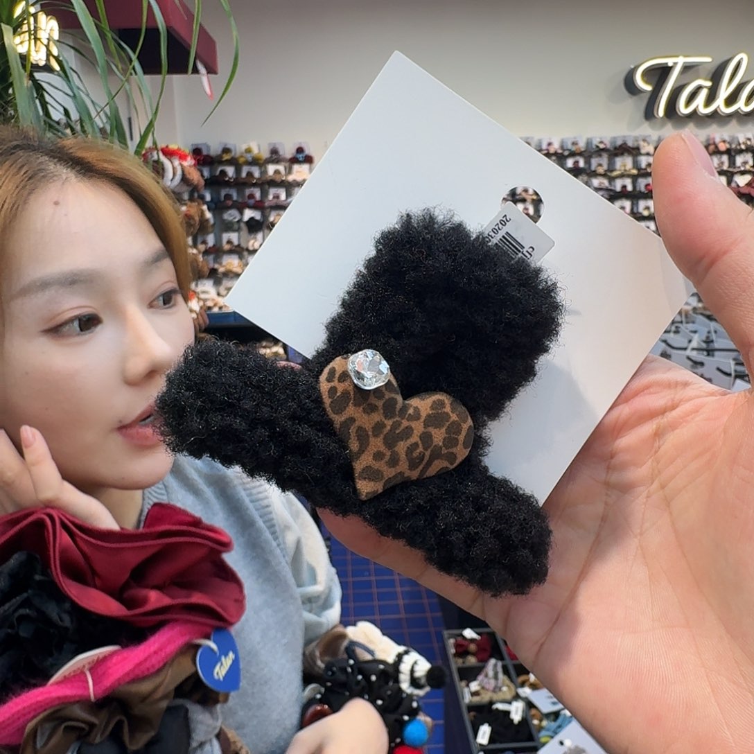 淙***布艺非金属小抓夹